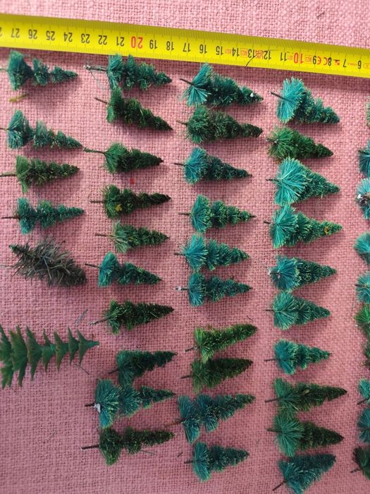 Дерева для макету залізничної дороги N2