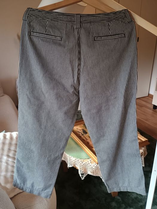 Nowe spodnie damskie w prążki z bawełny! InPost GRATIS!!