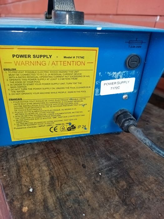 Fonte alimentação Robô piscina 7172C