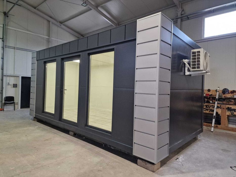 Kontener Biurowy Socjal Domek Mieszkalny Pawilon Handlowy 6x3 7x3 8x3