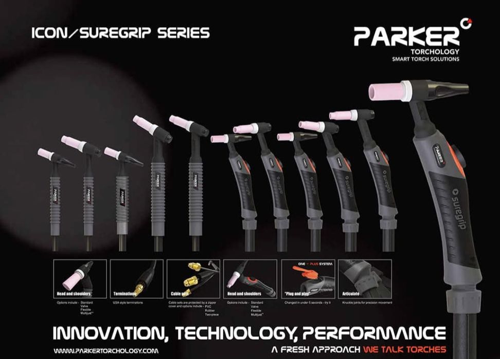 Горелки PARKER Binzel рукава сварочные Aнглия Tig Mig  рукава к полуав
