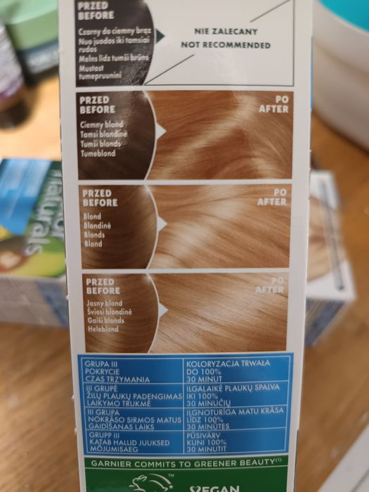 Farba Garnier blond