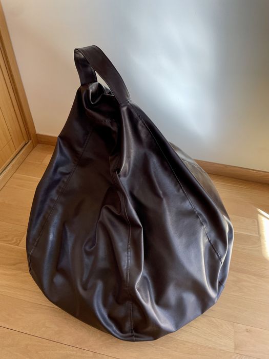 Puff castanho óptimo estado