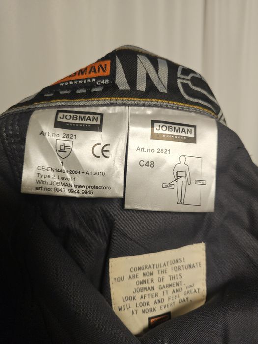 Spodnie robocze Jobman 2821 r.48,50