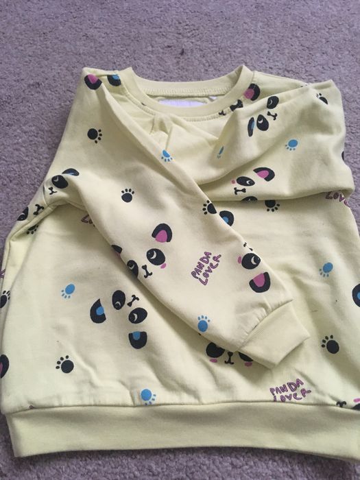 H&m 104 paka zestaw bluzeczki bluza sweter