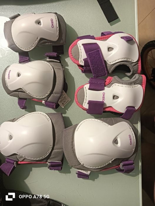 Patins e proteções