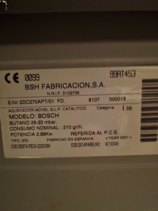 Aquecedor  Bosch