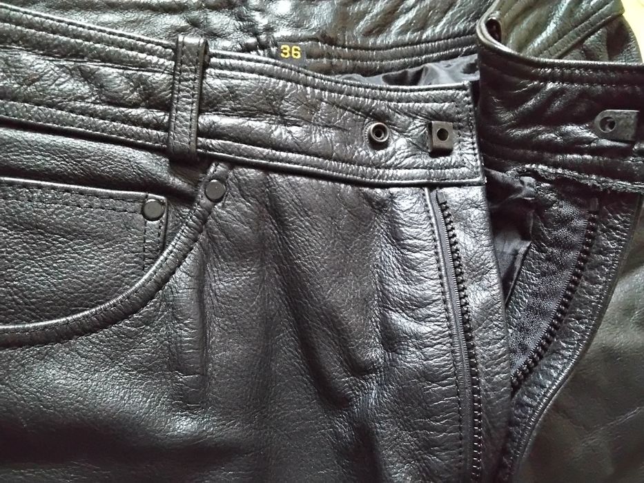 Мотоштаны мужские кожаные Route 69 США