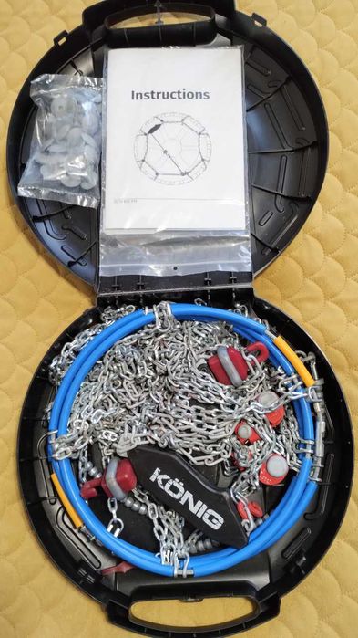 Łańcuchy śniegowe Konig CG-9 90KN na koła 14"-18"