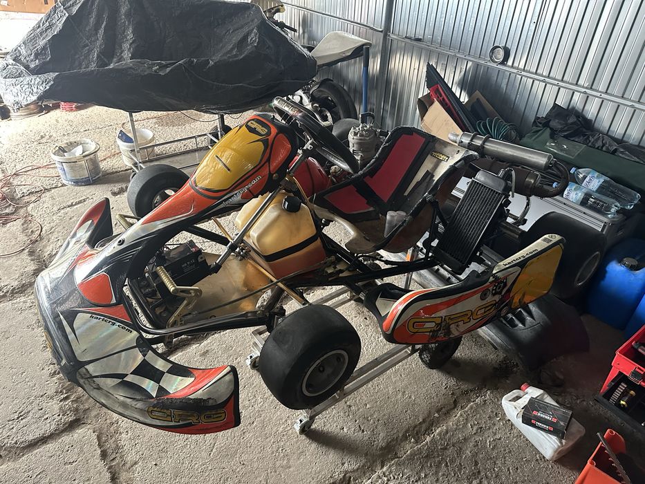 Gokart IAME bezbiegowy 125cm3 30 km retro puchar gotowy do jazdy
