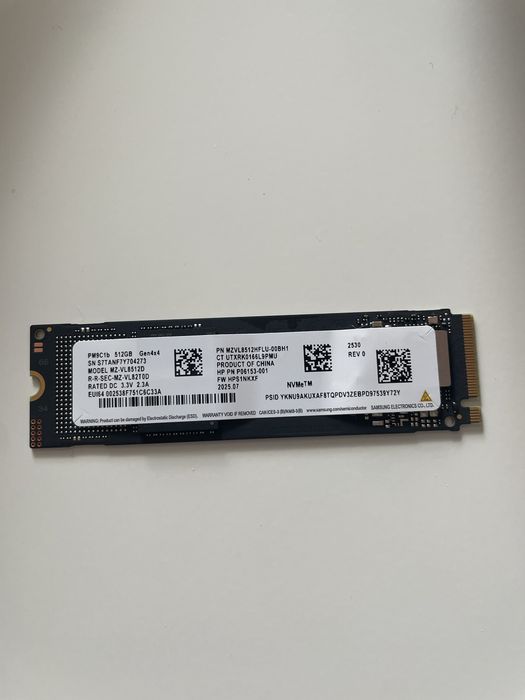 Dysk ssd samsung 512 gb