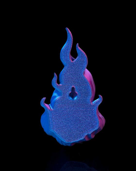 Zmiennobarwny Ścienny Uchwyt na Słuchawki "Dark Ember"