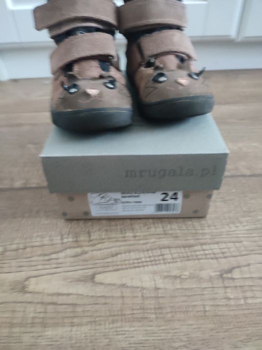 Buty zimowe barefoot Mrugała r. 24