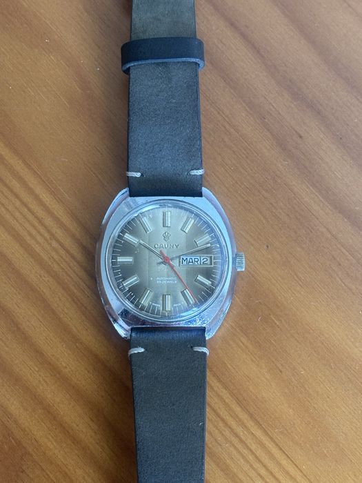 Relógio Cauny automático calibre Eta 2789-1
