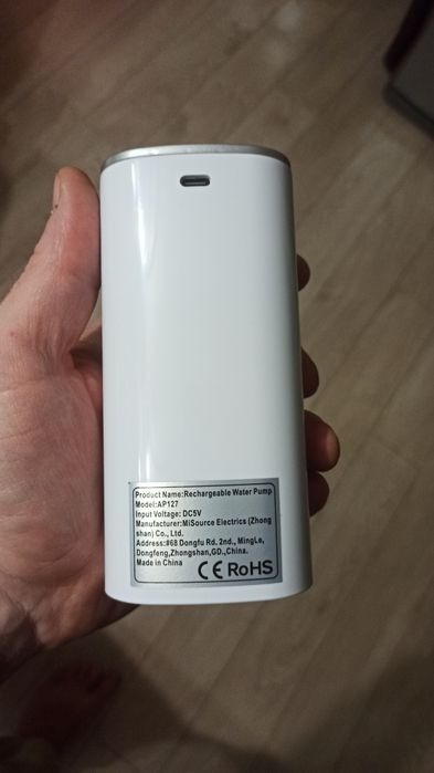 Помпа для води акумуляторна бездротова насос портативний