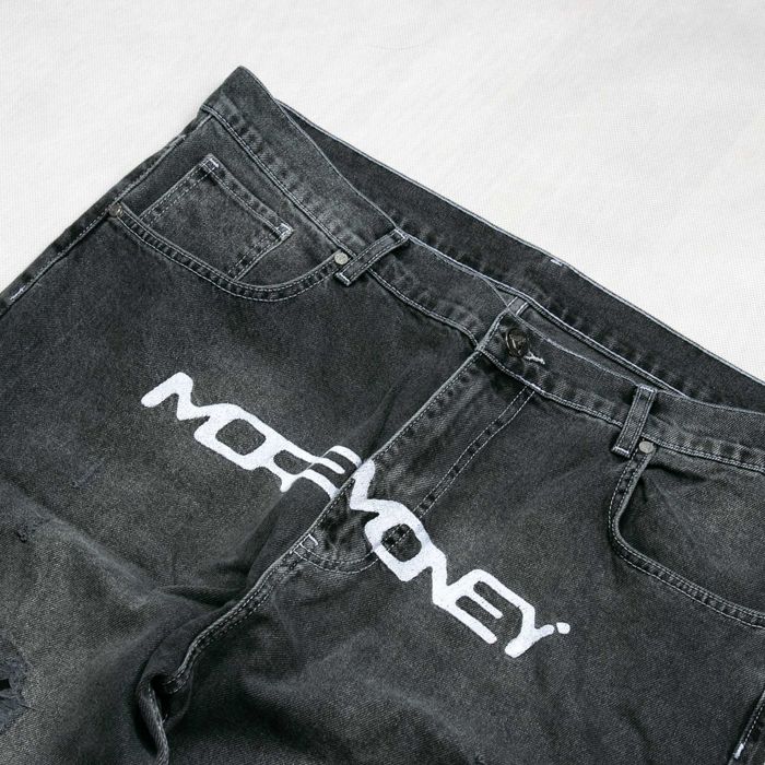 Spodnie jeansowe MORE MONEY MORE LOVE XL drip