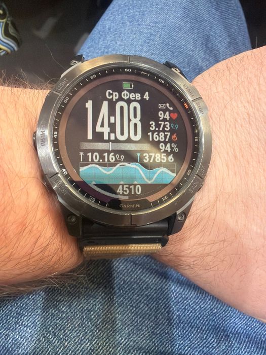 Garmin fenix 7x solar Как новый !