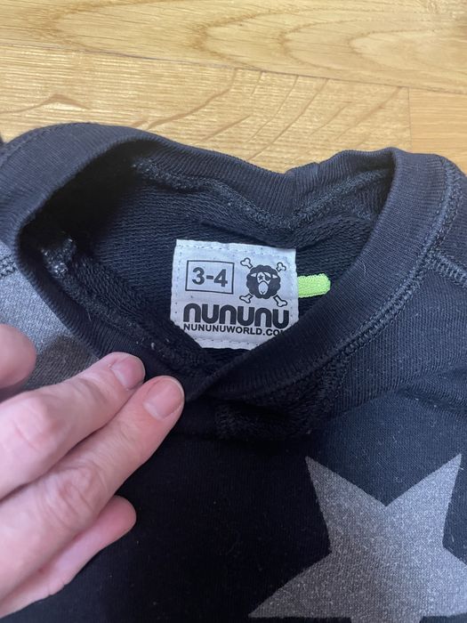 Nununu костюм світшот та штани розмір 3/4 рочки
