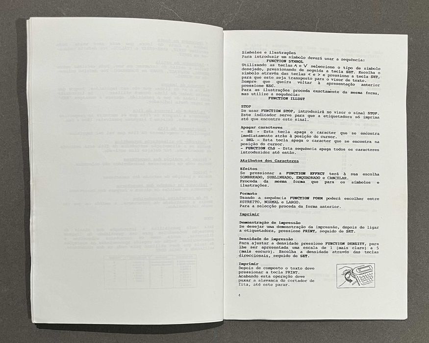 Manual Casio KL-2000 EZ-Label Printer