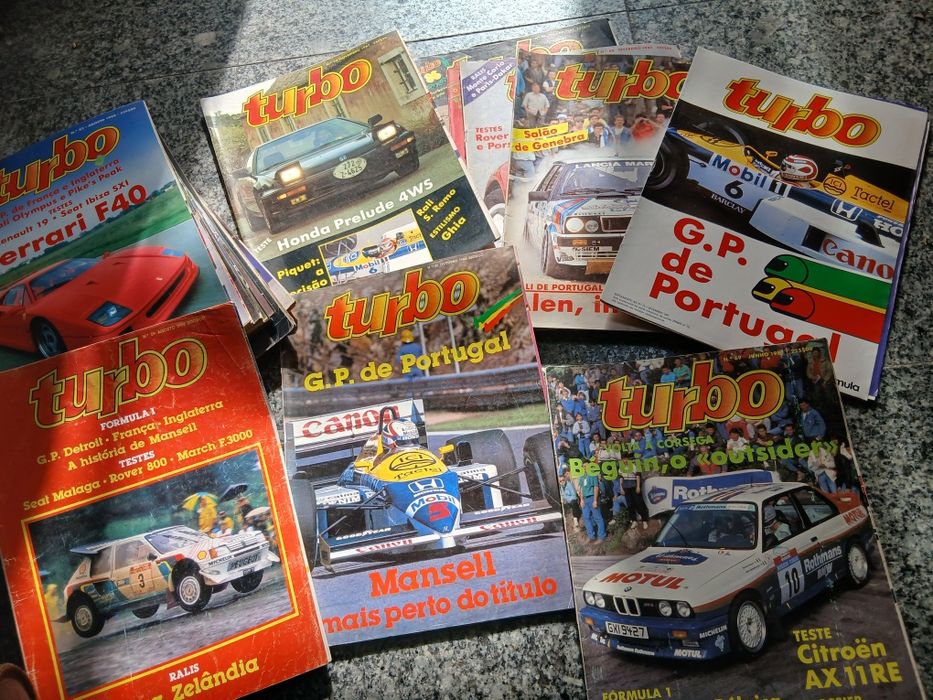 Revistas Turbo antigas