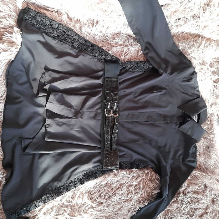 Czarna tunika damska