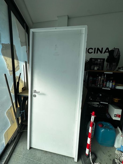 Porta Branca 80cm