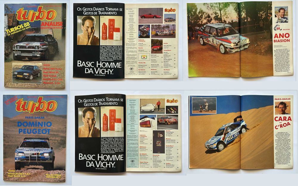 Coleção de revistas Turbo de 1989 (completa)