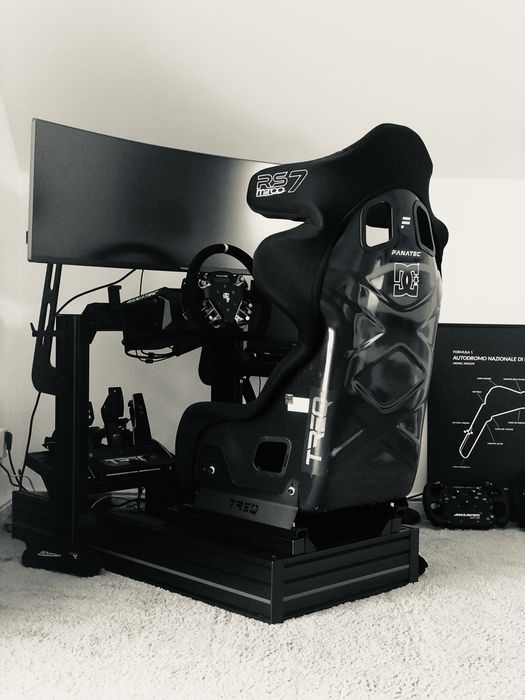 Zestaw sim racing fanatec, treq, button box, cube Rumia • OLX.pl