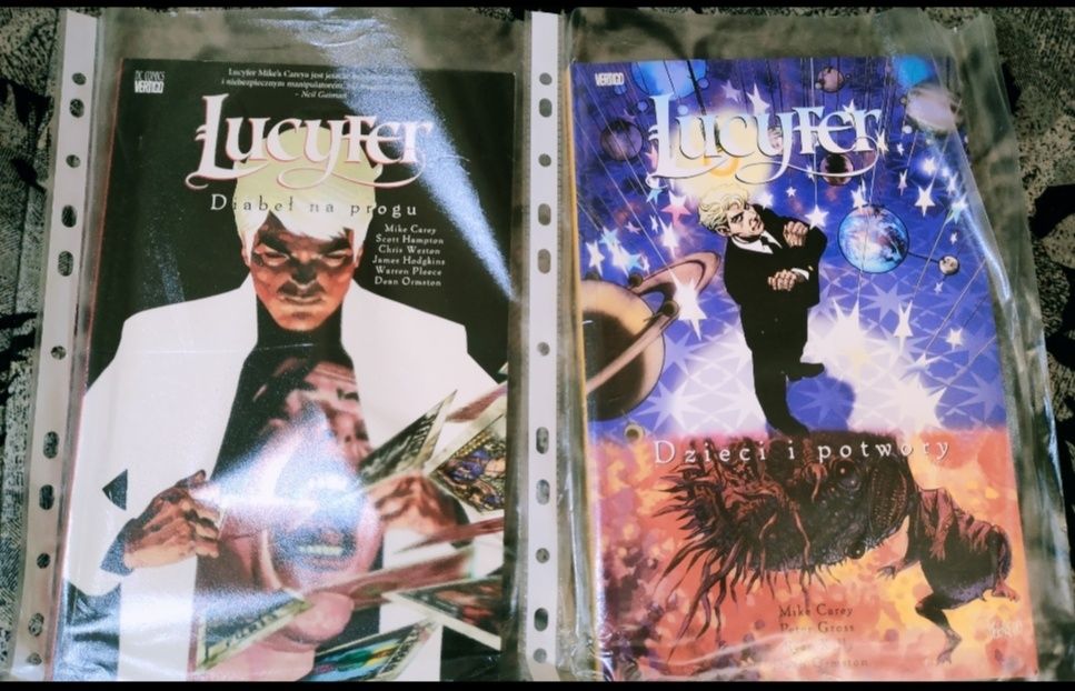 Lucyfer komiks część 1 i 2