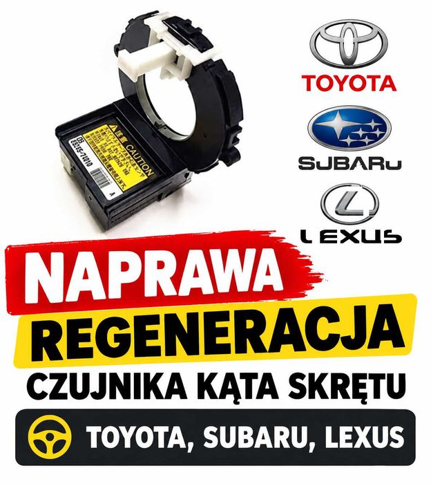 Naprawa, regerneracja czujnika kąta skrętu TOYOTA C1433 C1231 programowanie