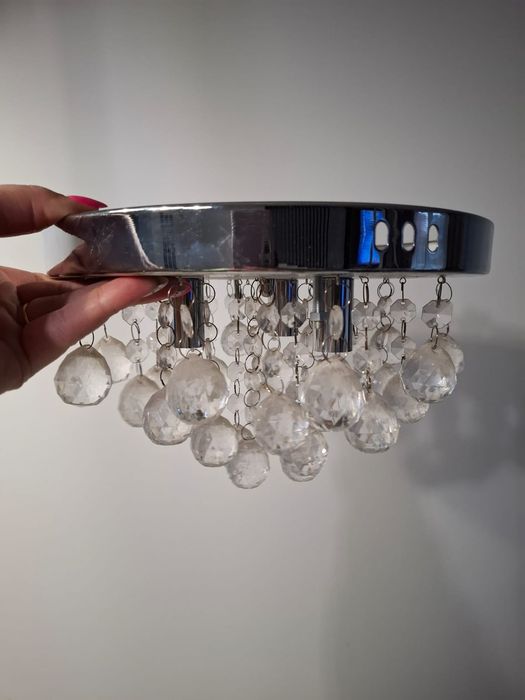 Lampa sufitowa kryształ 3xG9