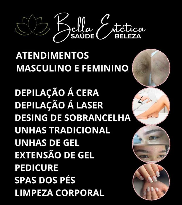 Salão de Beleza Depilação e estética masculina e feminina
