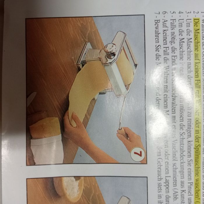 Maquina de fazer massa