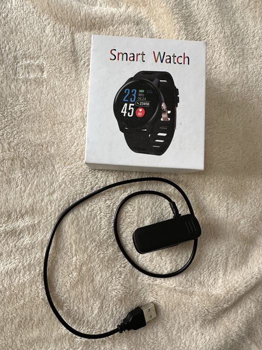 Смартчасы Q68 (SENBONO S08) Black