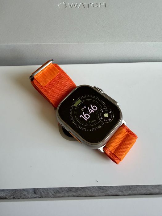 Idealny Apple Watch Ultra 49 mm Titanium CELLULAR GPS PERFEKCYJNY!