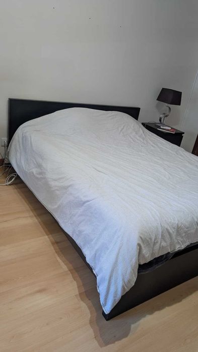 Conjunto Cama queen size Comoda 6 gavetas modelo imperial