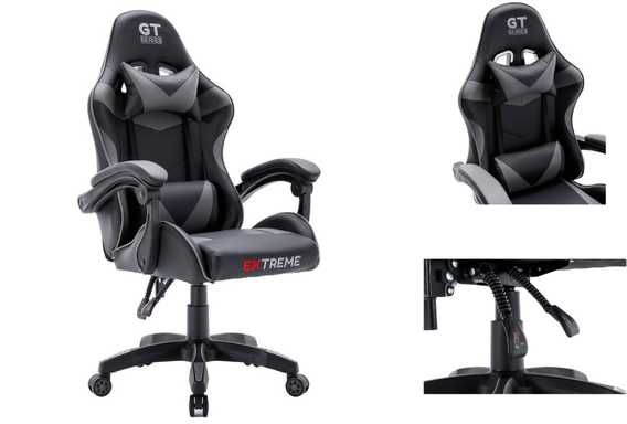 Fotel Gamingowy Gracza Extreme GT Gray