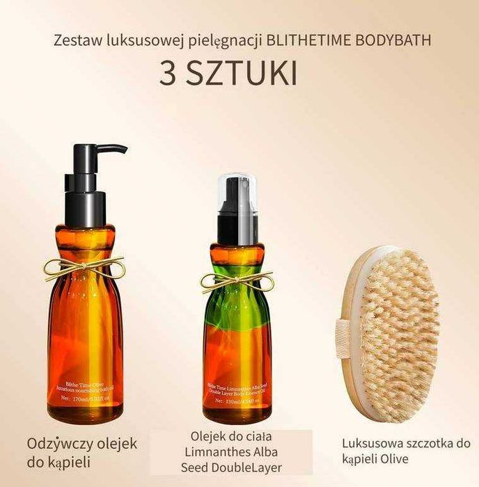 Blithe Time Luksusowy Zestaw do Kąpieli ... Nowy Prezent