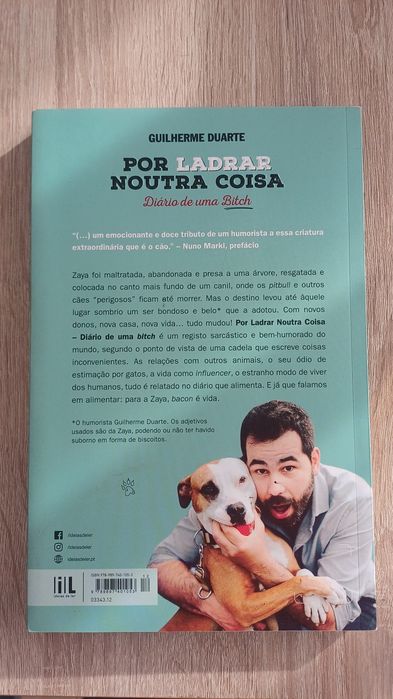 Livro - Por ladrar noutra coisa - diário de uma bitch