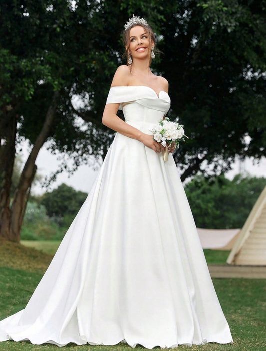 Suknia ślubna biała