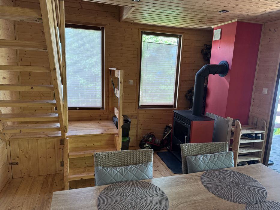 MAZURY Domek 9 osób nad jeziorem, z łódką, po sezonie taniej