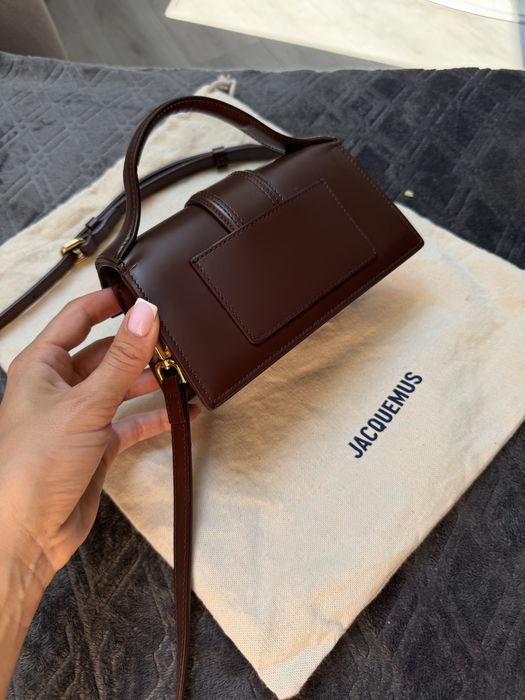 Сумка Jacquemus шоколадна оригінал
