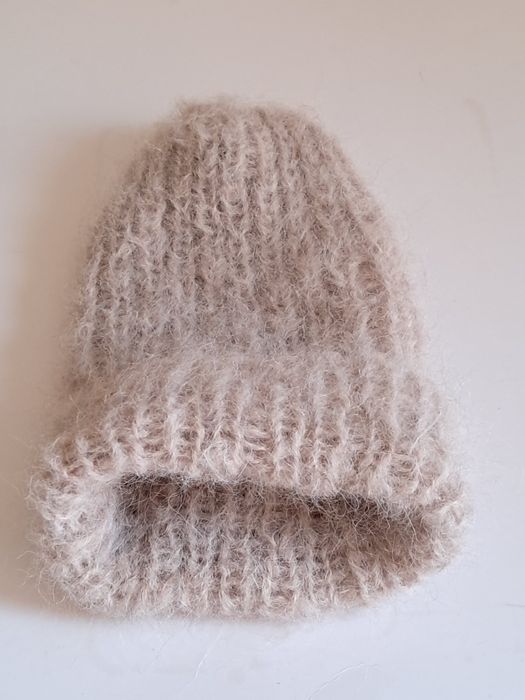 Czapka z Alpaki i Merynosów.Handmade.