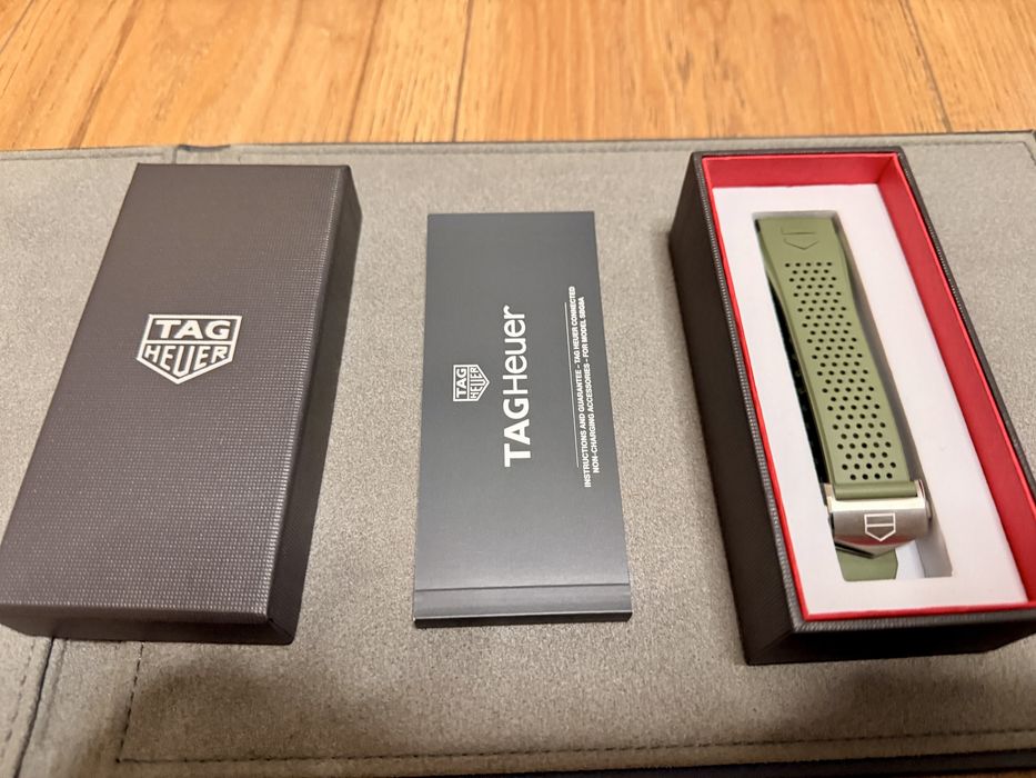 Pasek do TAG Heuer Connected E3 KHAKI