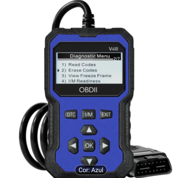 Obd2 leitor de códigos de falha de motor, ferramenta de diagnóstico