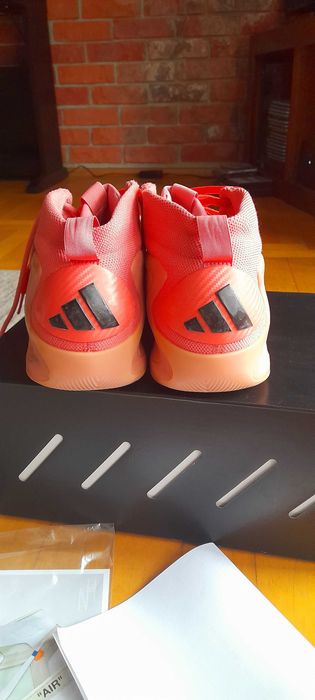 Buty Anthony Edwards 1 Georgia Red Clay Basketball Adidas 45,5