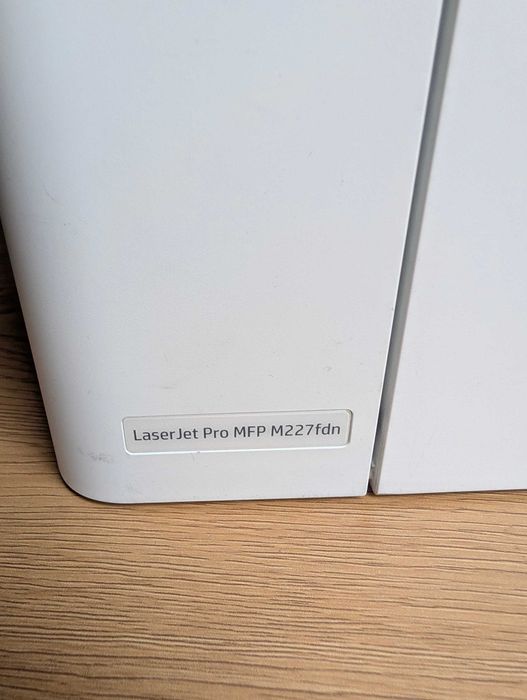 HP LaserJet Pro M227fdn | TONER 90% | BĘBEN 100% | Duplex | LAN | ADF