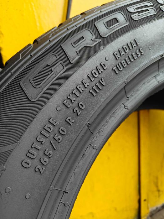 2шт R20 265 50 шини літні 23р Continental Cross Contact UHP