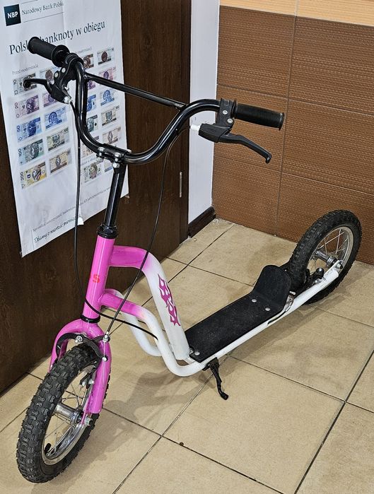 4519/25 Duża Hulajnoga pompowane kola 12"