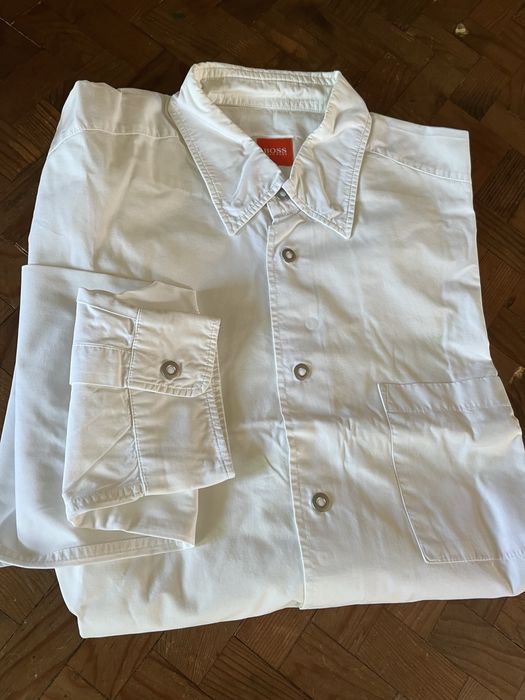 Camisa branca da Boss